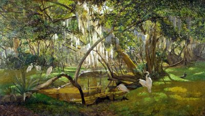 Herons by Pedro Weingärtner